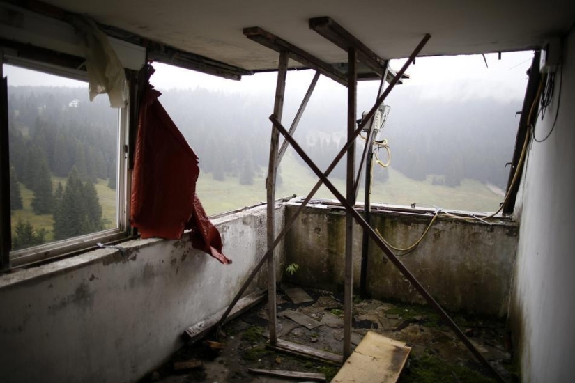 Abandoned places of Olympic glory in Sarajevo