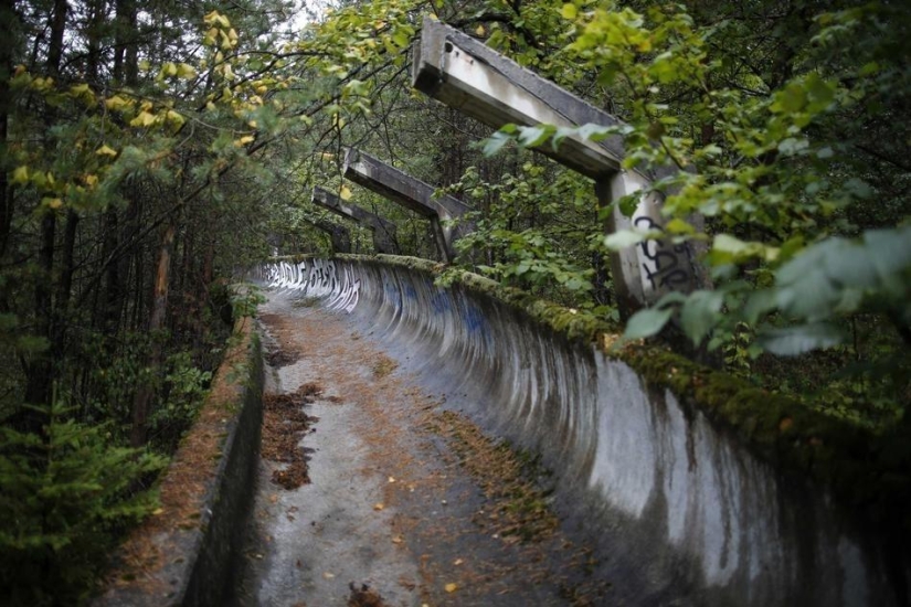 Abandoned places of Olympic glory in Sarajevo