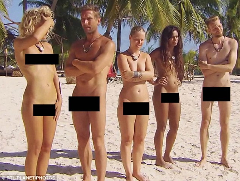 Adam is looking for Eve: participants of the new German TV show stripped naked