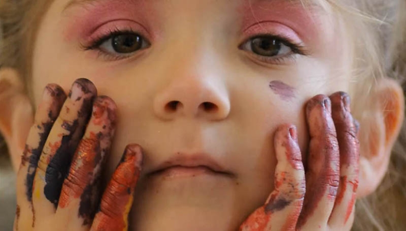 Aelita Andre is the youngest artist in the world