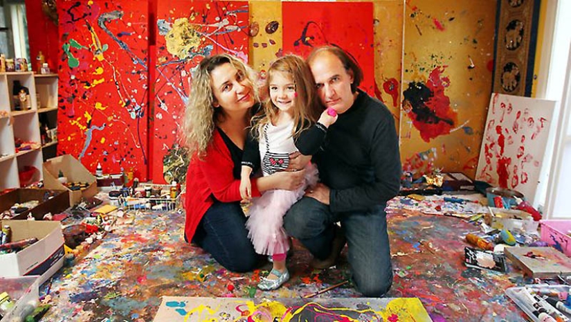 Aelita Andre is the youngest artist in the world