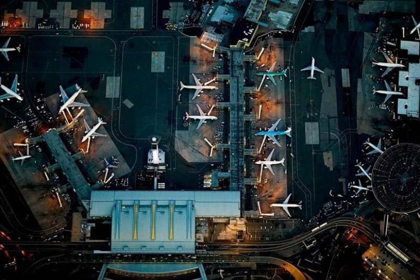 Airports from above