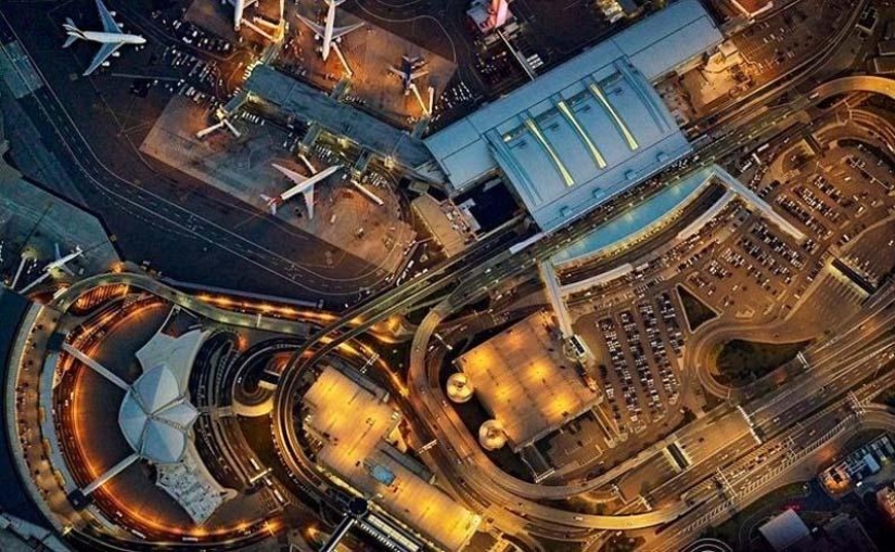 Airports from above