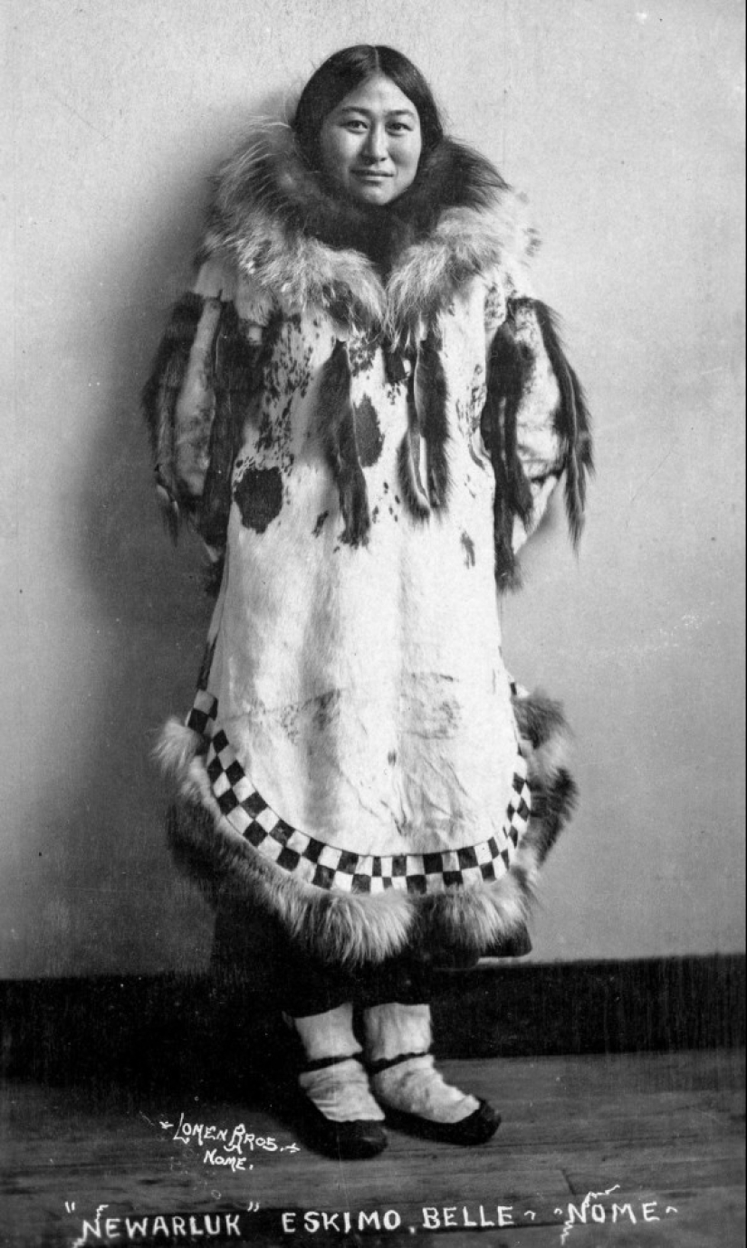 Alaska Eskimos in priceless historical photographs of 1903 - 1930