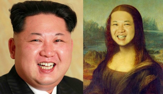 Alegre Kim Jong-un se convirtió en el héroe de Photoshop