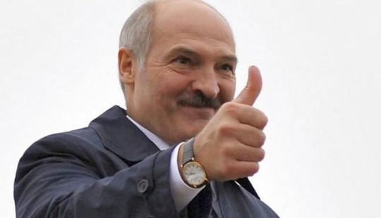Alexander Lukashenko and other laureates of the Ig Nobel Prize 2013