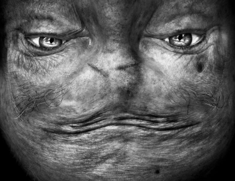 Aliens Among Us: Una cara invertida que se asemeja a un