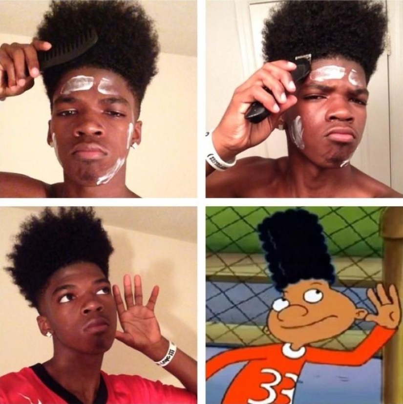 Almost looks like a new network trend #MakeupTransformation