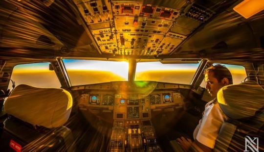 Amazing photos from the cockpit