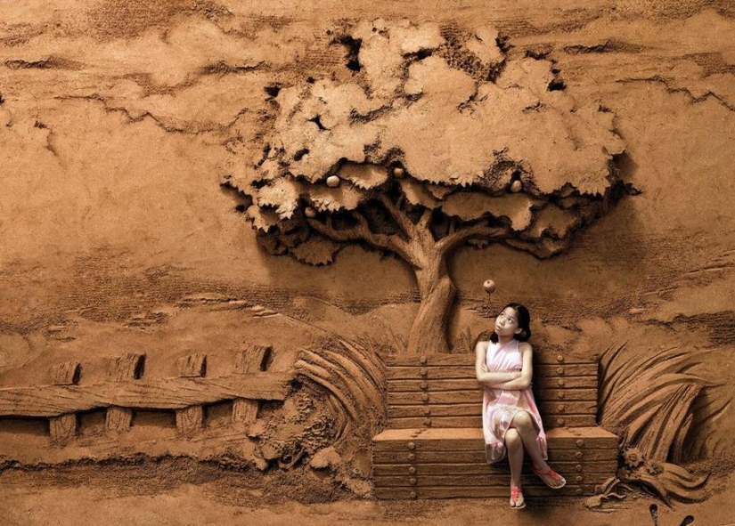 Amazing sand sculptures from a Chinese master