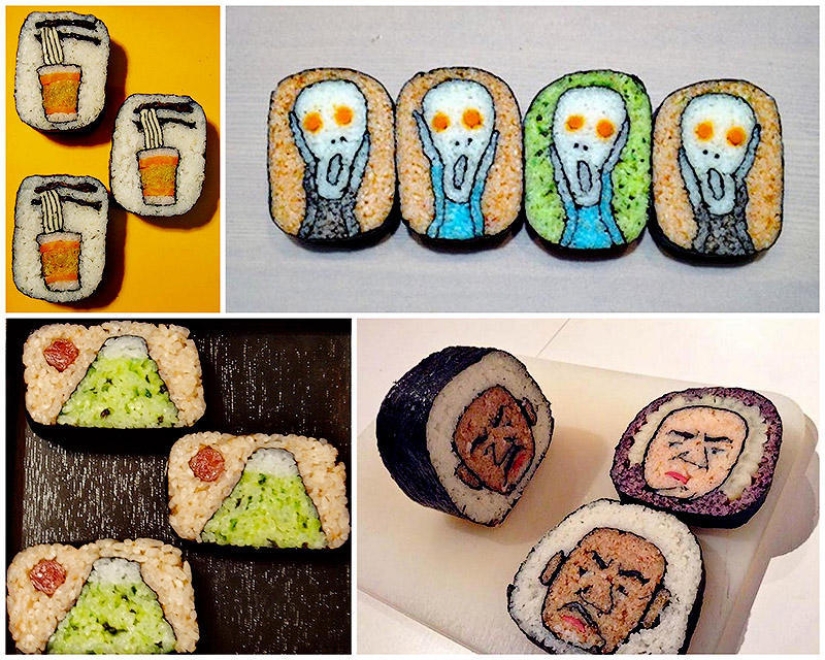 Amazing sushi art