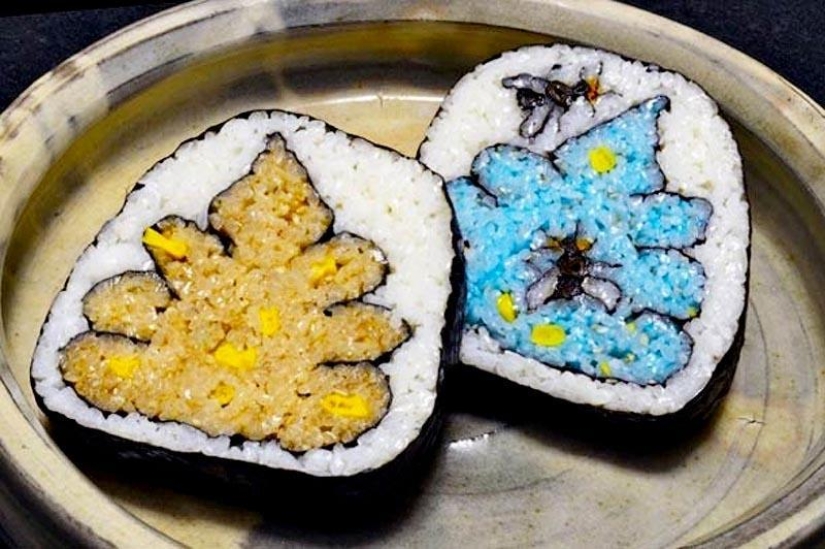 Amazing sushi art