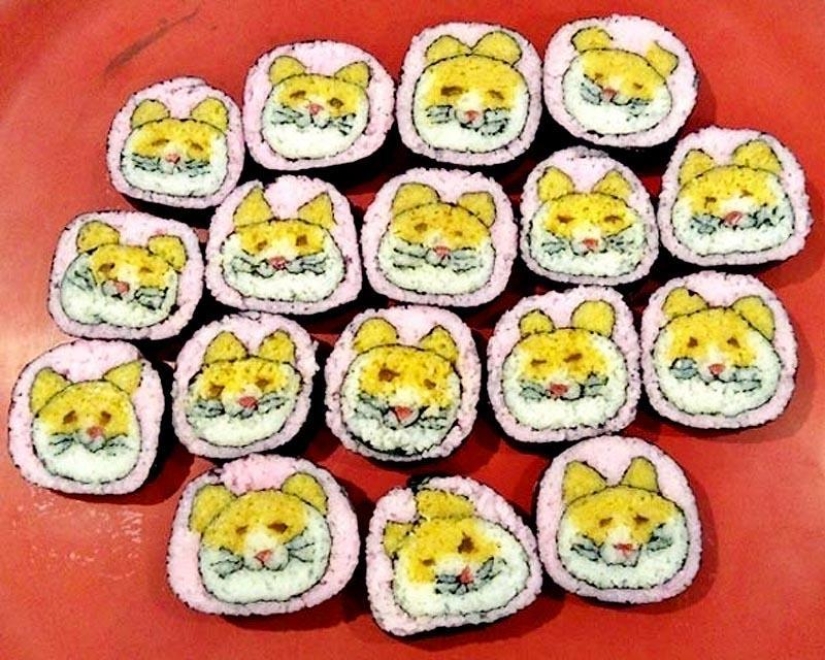 Amazing sushi art