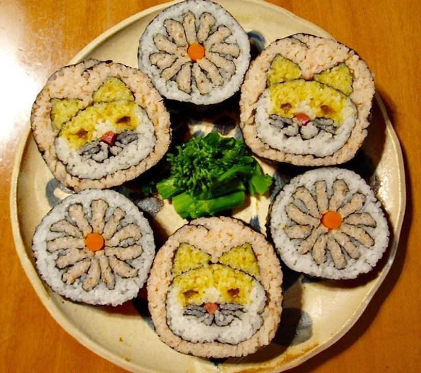 Amazing sushi art