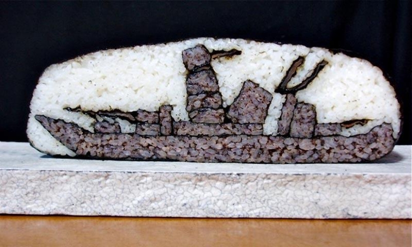 Amazing sushi art