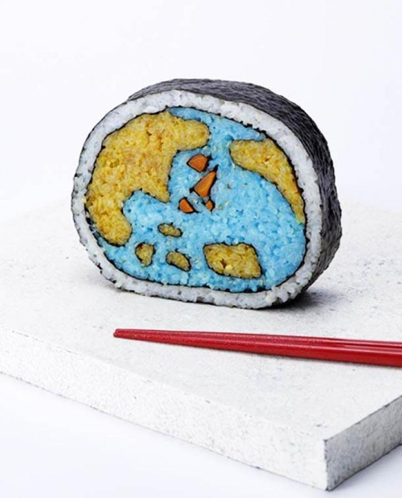 Amazing sushi art