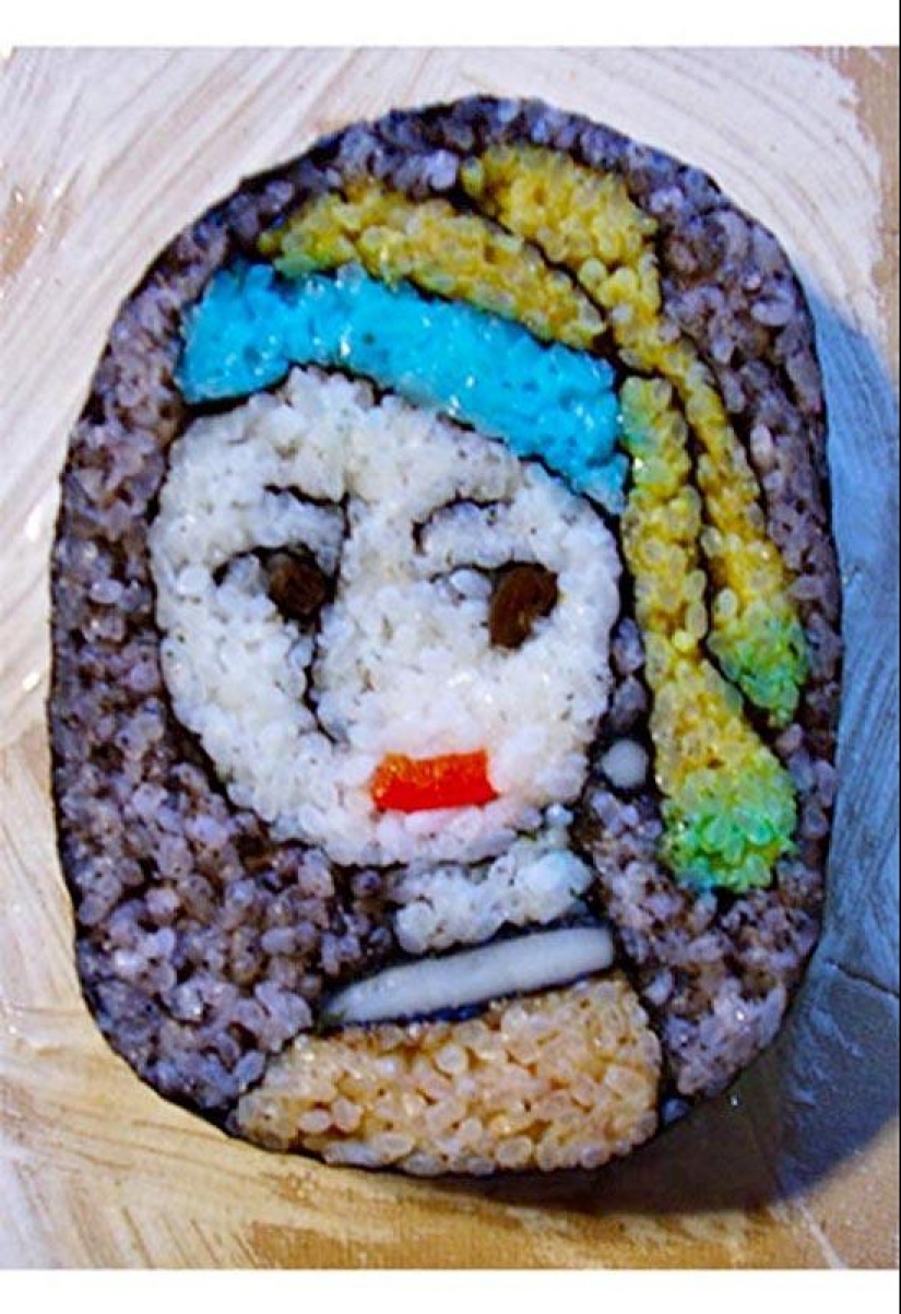 Amazing sushi art