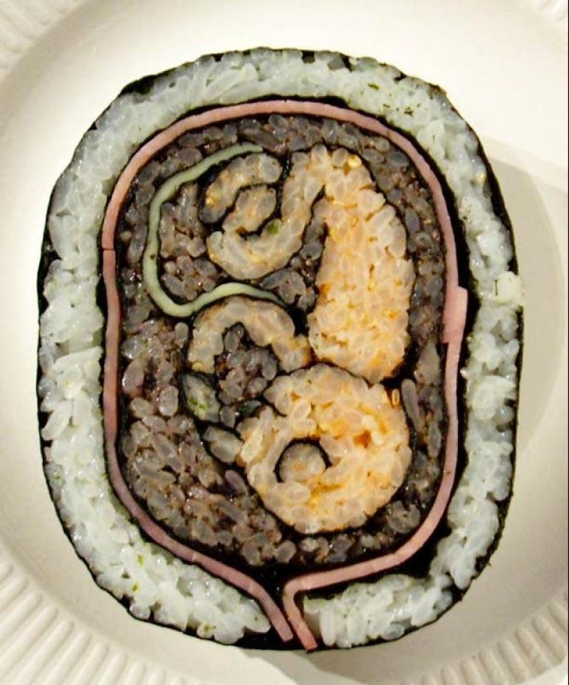 Amazing sushi art