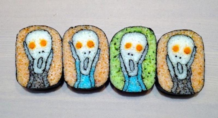 Amazing sushi art