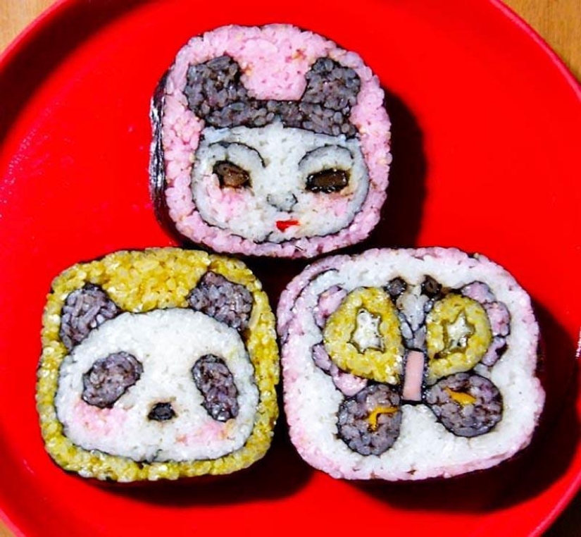 Amazing sushi art