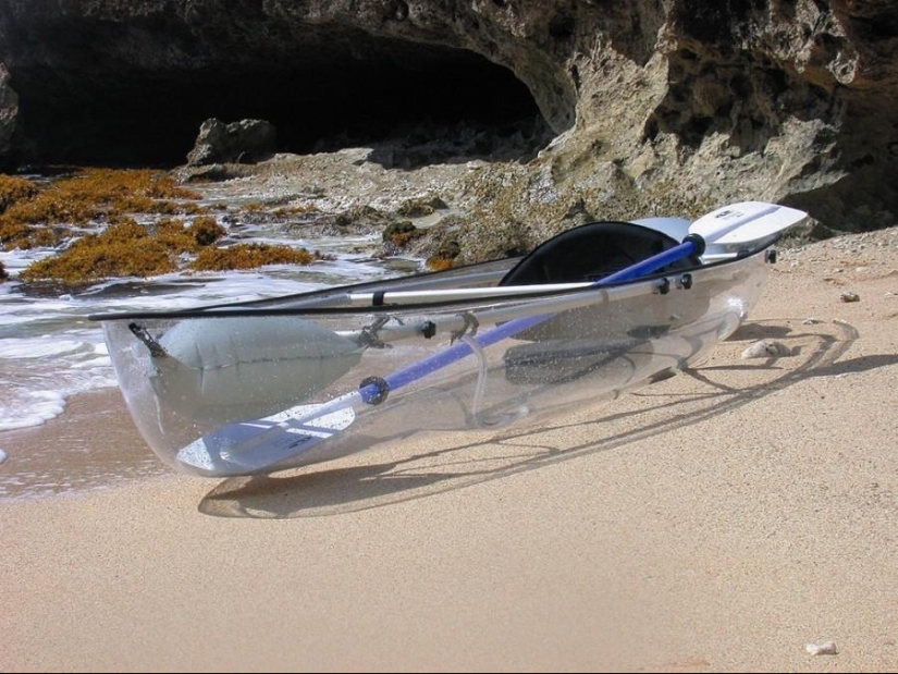 Amazing transparent boats
