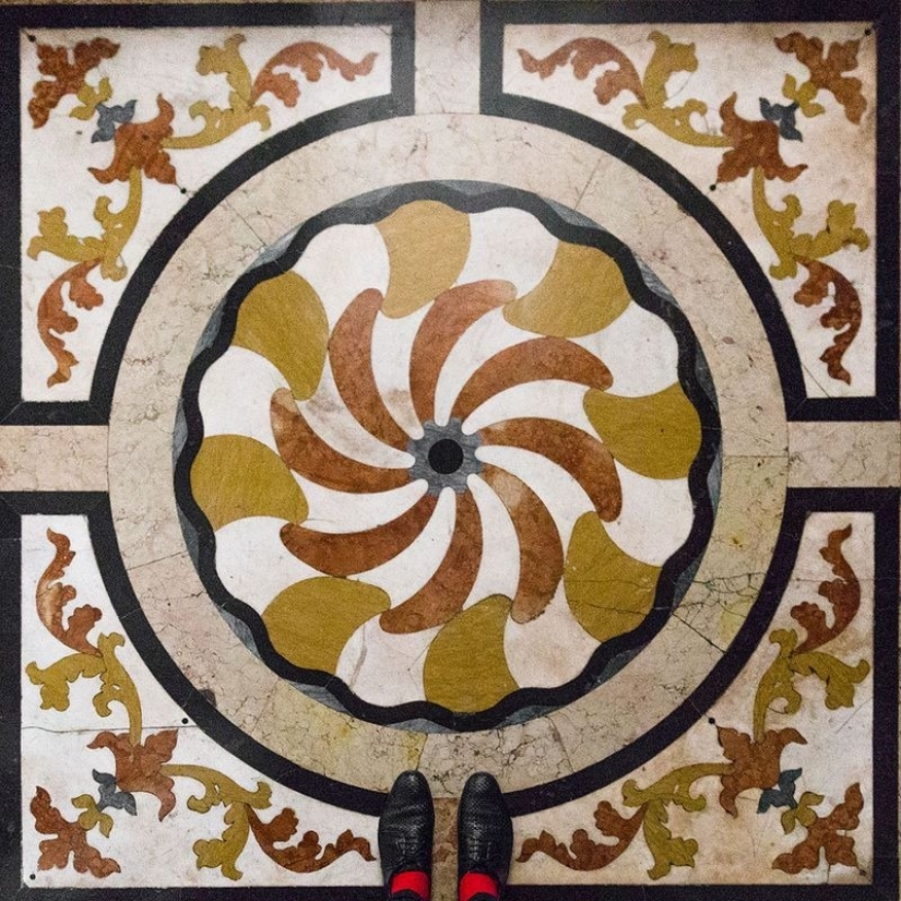 Amazing Venetian floor mosaics