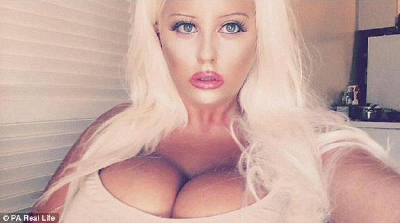 An American woman spends 20 thousand dollars a year to be like a Barbie doll