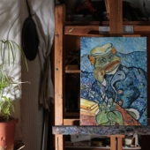 An artist from St. Petersburg made Pepe the frog the hero of classical paintings