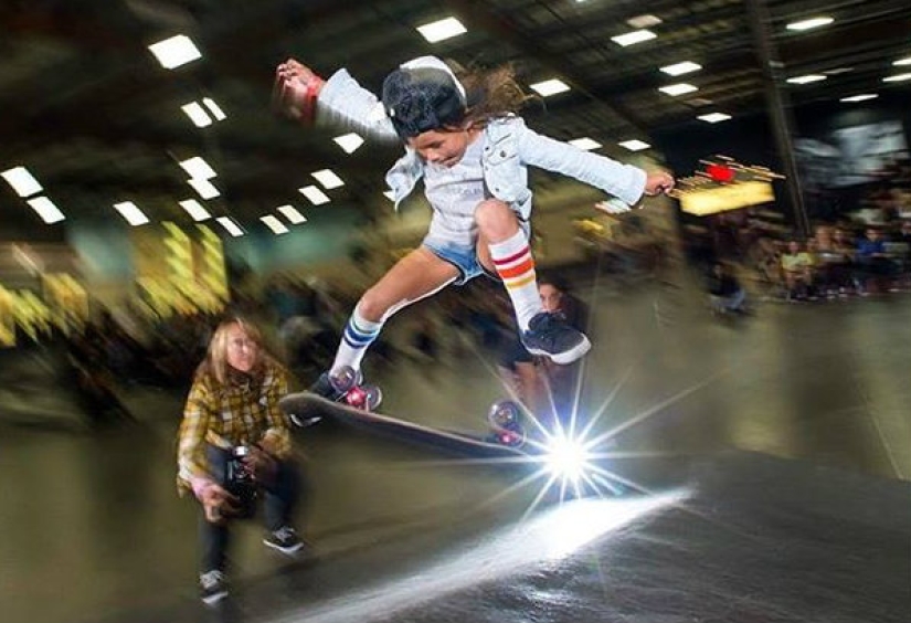 An eight-year-old skater from Japan can do things that you never dreamed of