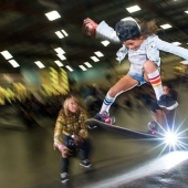 An eight-year-old skater from Japan can do things that you never dreamed of