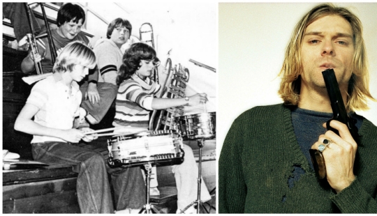 An ensemble called "Youth": 12 rare photos of stars when they played in a school band