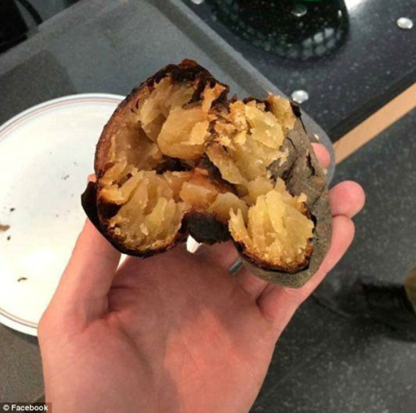An omelet with mold, rotten apples and raw chicken — what else is fed in the British army