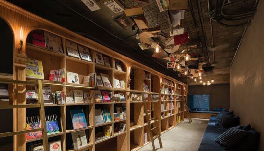 An unusual hotel in Tokyo for those who like to fall asleep with a book in their hands