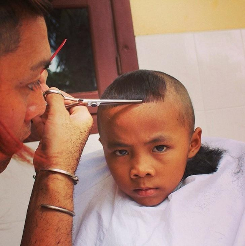 An unusual journey: 1000 haircuts around the world