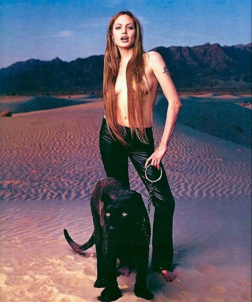 Angelina Jolie fotografiada por el icónico fotógrafo Mark Seliger