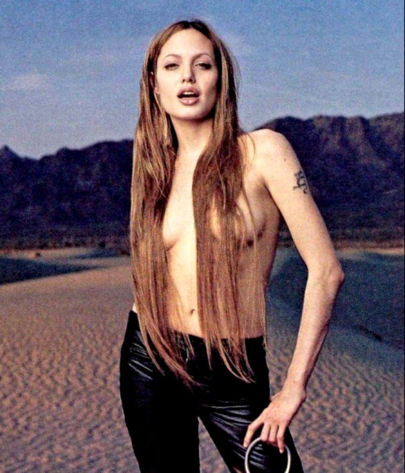Angelina Jolie photographed by iconic photographer Mark Seliger