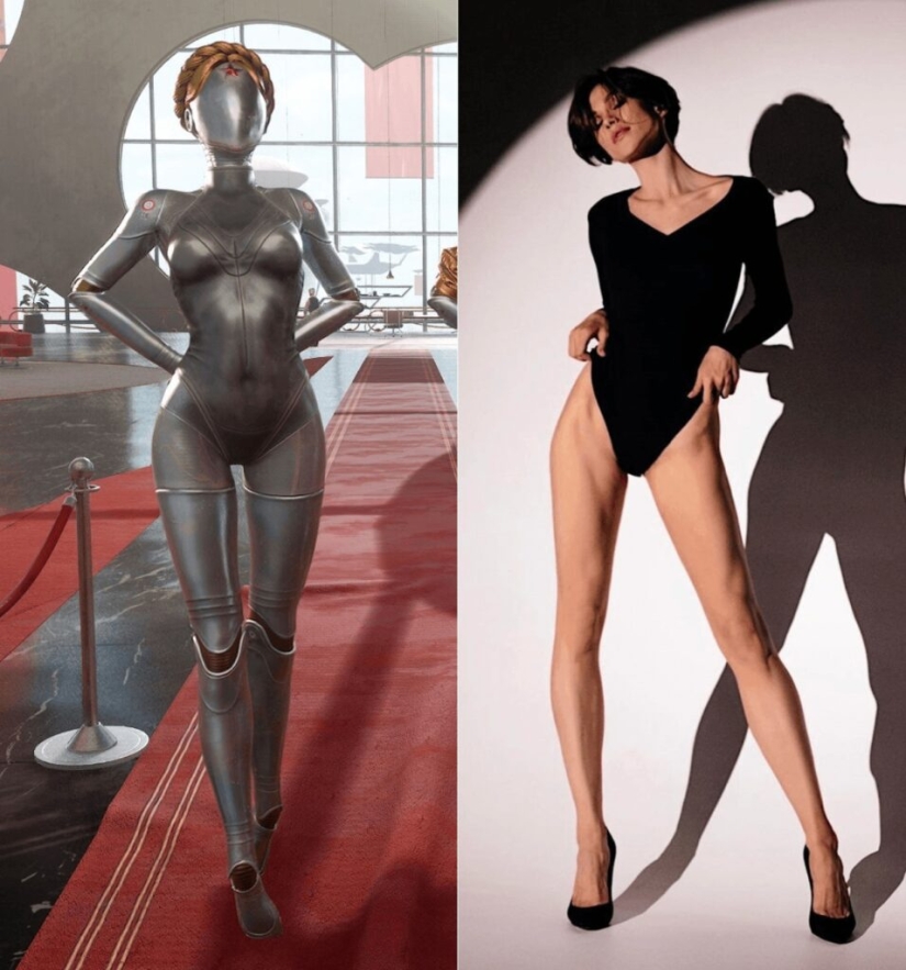 Anita Pudikova — prototype of the Twins from the game Atomic Heart