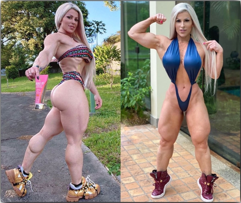 Ann Louise Freitas - Brazilian "Centaur Barbie" with a wasp waist and an incredible bottom of the body