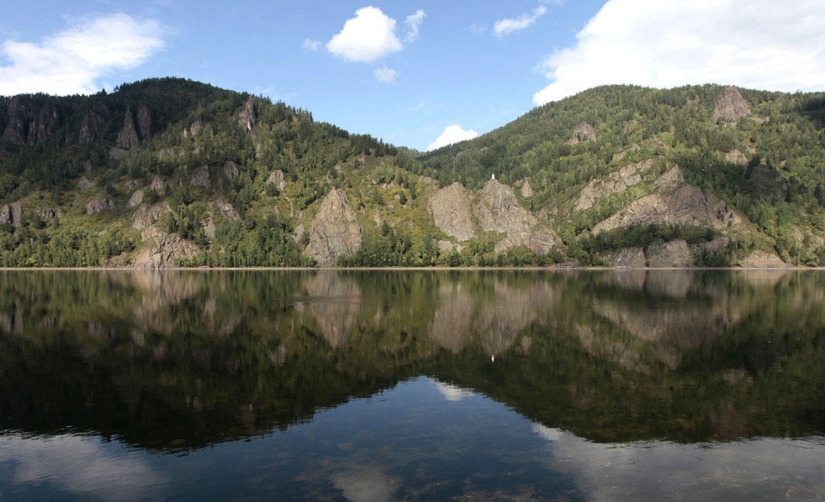 Año en el río Yenisei