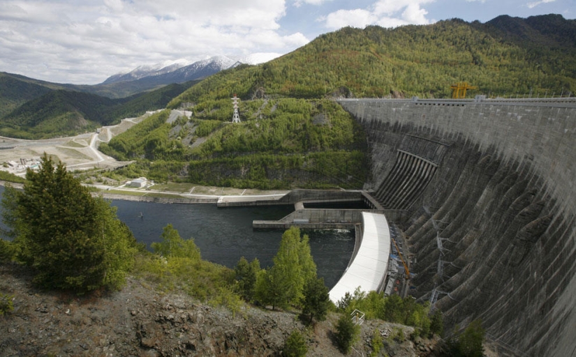 Año en el río Yenisei