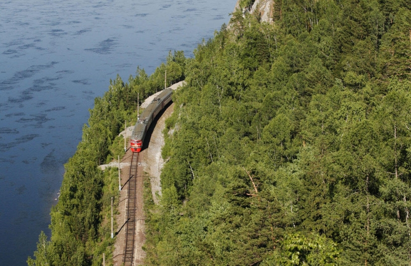 Año en el río Yenisei