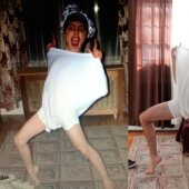 Antes y después: divertidas fotos familiares décadas después