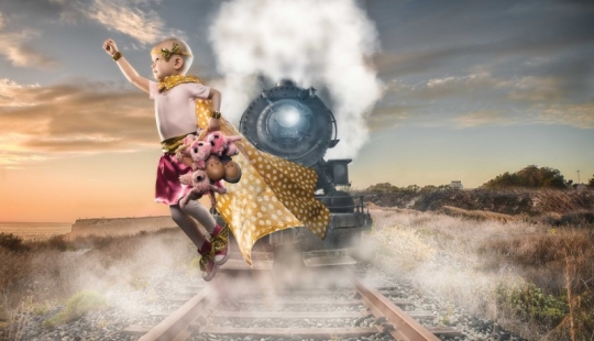 Anything is possible: children battling cancer in the world of their fantasies