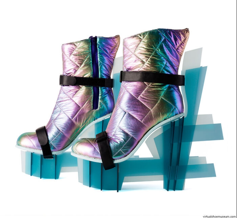 Aquí están los diseños de zapatos más extraordinarios del mundo, compartidos en el museo virtual de zapatos por Liza Snook (Parte 2)