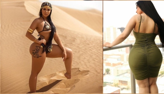 Arab model Plus-Size Adelaide Sago. What does she say on social media?