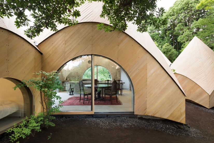 Arquitecto japonés construyó una casa de ensueño para hombres de negocios jubilados