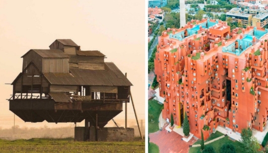 Arquitectura increíble: 40 edificios inusuales y extraños de todo el mundo