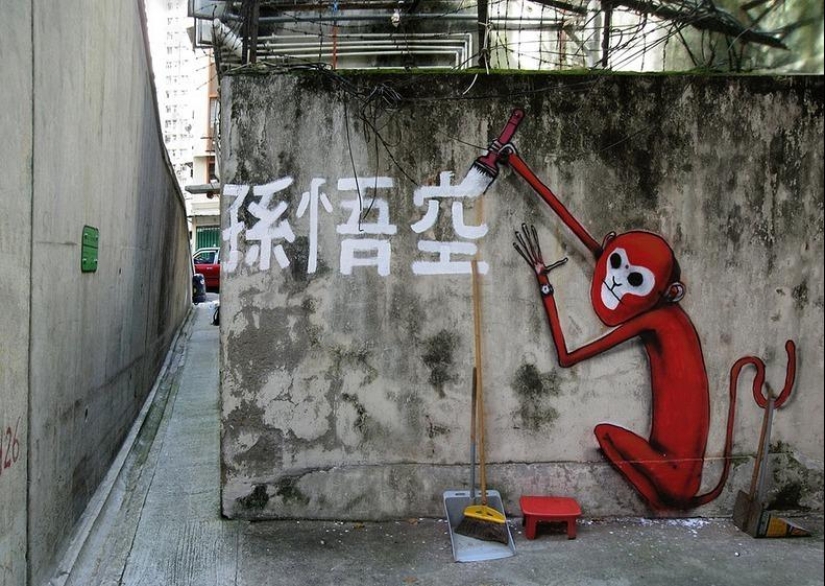 Arte callejero de Julien Malland