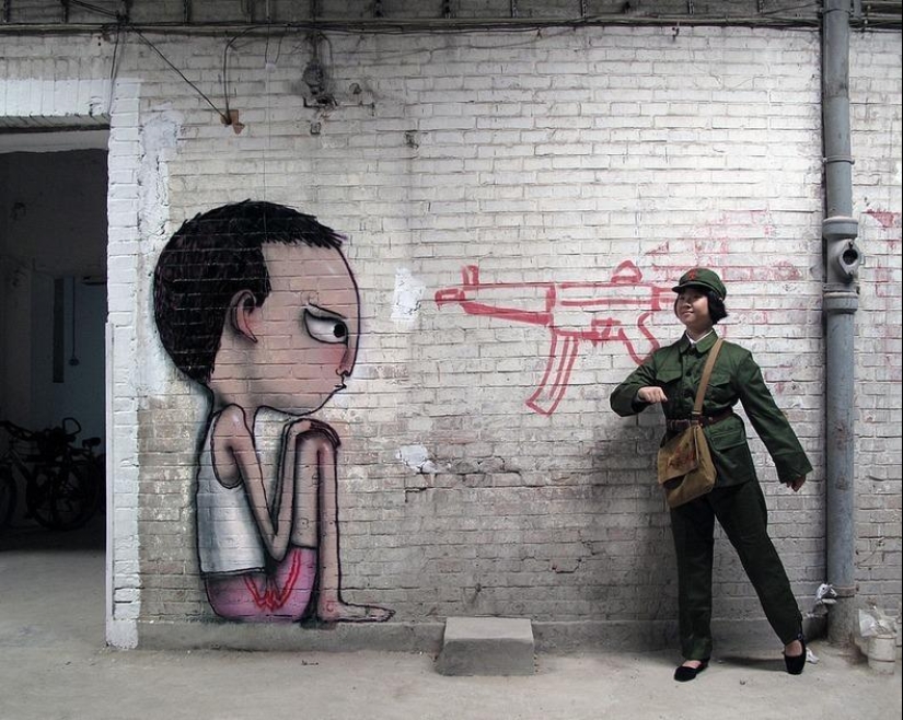 Arte callejero de Julien Malland