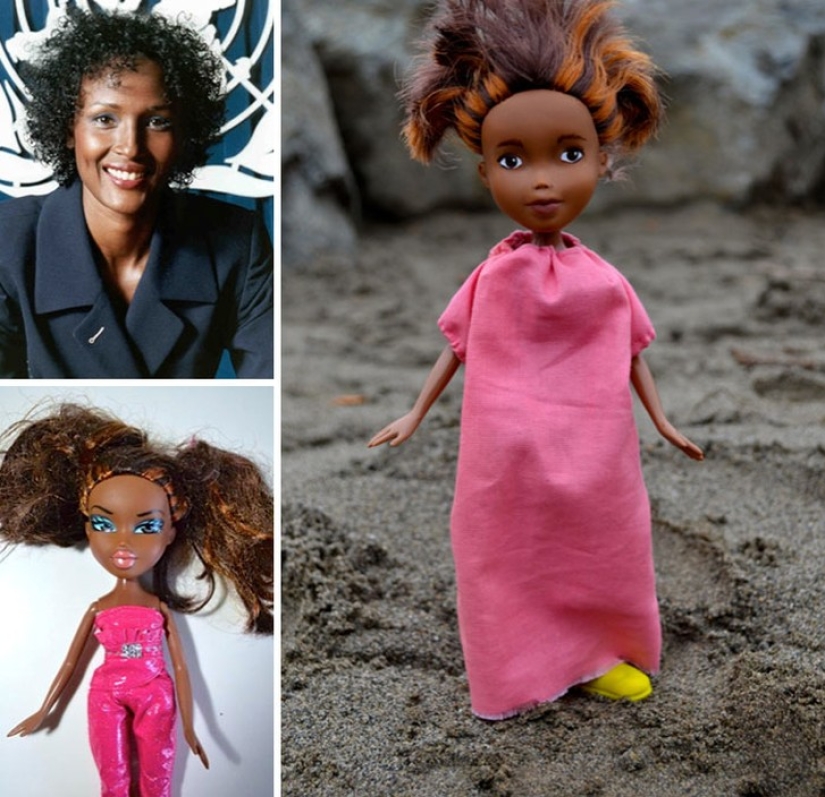 Artist makes Disney dolls look like real-life characters